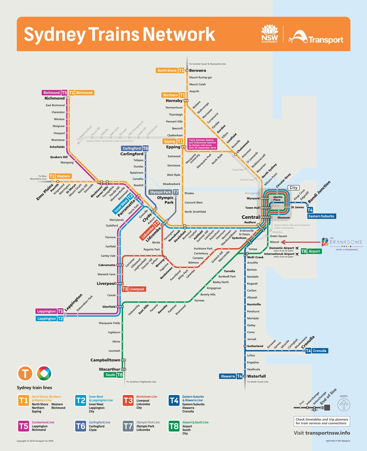 Sydney Train Network
